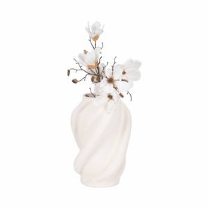 Vaso in Porcellana 3D Moderno e Intrecciato, Elemento Decorativo Scultoreo per Soggiorno e Camera da Letto - Product Image 2
