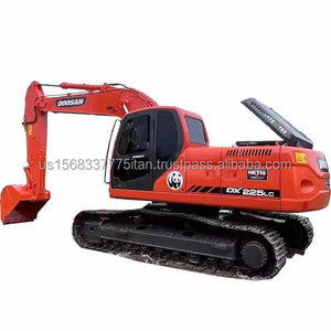 Excavatrice sur chenilles hydraulique DOOSAN DX225LC-9C d'occasion, modèle 2022, 22 tonnes, capacité de la benne de 1,2 m, puissance de 127 kW, d'origine coréenne, à vendre - Product Image 1
