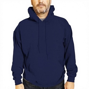 Regular Fit Heavyweight 100% Cotton Fleece Breathable Quick Dry Anti-shrink Pullover Hoodie <b>Men</b> Women Winter Warm Streetwear - Product Image 3