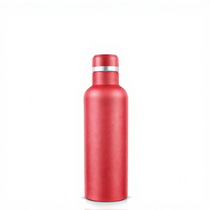 Premium Red Stainless Steel Vacuum Insulated Water <b>Bottle</b> Reusable Leakproof Travel <b>Flask</b> - Product Image 1