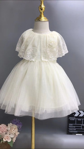 Trẻ Em Mới Bông <span class=keywords><strong>Net</strong></span> <span class=keywords><strong>Frocks</strong></span> Thiết Kế Màu Hồng Hoa Cô Gái Đảng Dress Màu Xám Trẻ Em Quần Áo Màu Xanh Lá Cây Bé Quần Áo Công Chúa Ăn Mặc Ảnh - Product Image 6