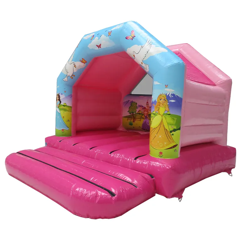 T2-4171 12x12ft Prinses Springkussens Bounce Huis Grote Bounce Huizen Te Koop