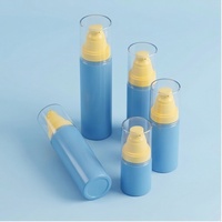 Bouteilles à pompe sous vide multi-tailles en gros ; Distributeurs de lotion, crème et sérum en PP ; Flacons d'échantillons pour emballages cosmétiques
