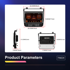 Hikity Cho VW Touareg 2011-2018 8 ''Âm Thanh Xe Hơi 2 DIN <span class=keywords><strong>Android</strong></span> Đài Phá<span class=keywords><strong>t</strong></span> Thanh Xe 2 + 64G Không Dây Carplay/<span class=keywords><strong>Android</strong></span> <span class=keywords><strong>T</strong></span>ự Động Xe Phụ Kiện OEM - Product Image 5
