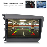 Autoradio CarPlay pour Honda Civic 2012 2013 2014 2015 Android Multimedia Video Player DSP IPS GPS écran tactile stéréo autoradio