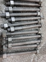 1" End-to-End 180 mm Alloy Steel ASTM A193 Grade B7 A194 2H Hot Dipped Galvanized Full Thread Stud Bolt with 2 Heavy Hex Nuts