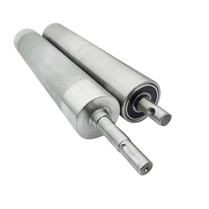 Rodillo de estampado cónico Yu Fenghua con patrón de diamante, eje de transmisión metálico para tela de mascarillas, uso antideslizante - Product Image 1