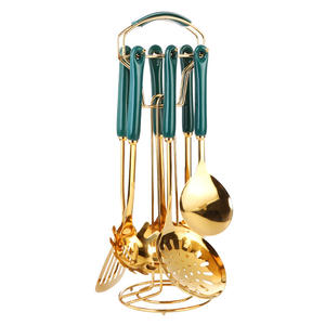 <span class=keywords><strong>Accessoires</strong></span> de <span class=keywords><strong>cuisine</strong></span> de luxe, ustensiles de <span class=keywords><strong>cuisine</strong></span>, spatule à fentes, ustensiles de <span class=keywords><strong>cuisine</strong></span>, <span class=keywords><strong>cadeau</strong></span>, métal, acier inoxydable, ensemble d'ustensiles de <span class=keywords><strong>cuisine</strong></span> - Product Image 1