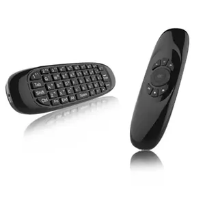 2023 hot sale Factory supply 2.4GHz Wireless air mouse C120 with mini wireless Keyboard Remote Control for Set Top Box