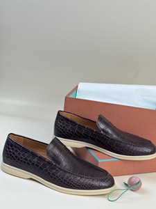 Zapatos Casuales para Hombre, 100% Piel de Cocodrilo, para Primavera, Verano e Invierno, Cierre Deslizante, Entresuela de Goma, Suaves, Aptos para Negocios - Product Image 2