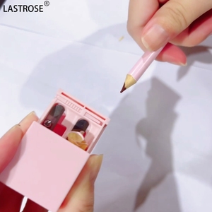 <span class=keywords><strong>Taille</strong></span>-<span class=keywords><strong>crayon</strong></span> à sourcils de <span class=keywords><strong>maquillage</strong></span> de marque privée 2 trous <span class=keywords><strong>taille</strong></span>-<span class=keywords><strong>crayon</strong></span> cosmétique <span class=keywords><strong>crayon</strong></span> à lèvres en plastique - Product Image 4
