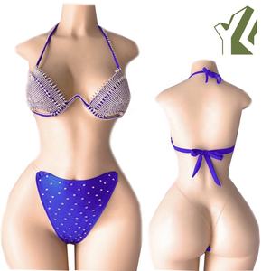 <span class=keywords><strong>Ropa</strong></span> <span class=keywords><strong>de</strong></span> Baile Exótica con Pedrería, Trajes <span class=keywords><strong>de</strong></span> Pole Dance para Mujer, Conjuntos <span class=keywords><strong>de</strong></span> Estilo OEM, Embalaje <span class=keywords><strong>de</strong></span> Piezas - Product Image 5