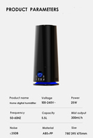Humidificateur d'air ultrasonique électrique intelligent de diffuseur de parfum de parfum de tour debout de plancher pour l'hôtel