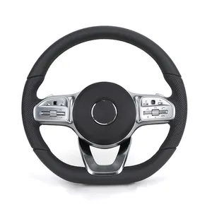 Sport-Lenkrad aus halbperforatem Leder für Mercedes Benz W205 W211 W212 A207 C207 W213 S213 A238 C238 W463 G63 C190 AMG GT