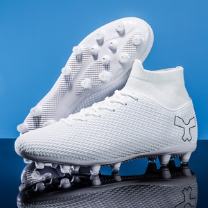 <span class=keywords><strong>Scarpe</strong></span> da <span class=keywords><strong>Calcio</strong></span> per Ragazzi con Design Colorato Neon, Costruzione Leggera, Suola TF Antiscivolo per Allenamento Indoor e Outdoor - Product Image 4