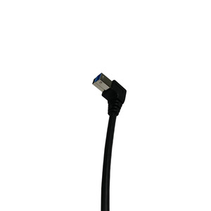 <b>Usb</b> 3.0 Right Angle Data <b>Cable</b> A Male To B Male 90 Degree Black Copper Wire High Speed <b>Printer</b> Connection - Product Image 5