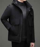 Veste d'hiver pour homme, nouvelle arrivée automne-hiver, duvet de canard blanc, chaude, coupe-vent, style outdoor