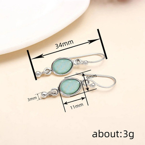 Eleganti Orecchini Pendenti a Goccia con Perline per Donne, Orecchini Semplici da Indossare Ogni Giorno, Gioielli alla Moda - Product Image 4