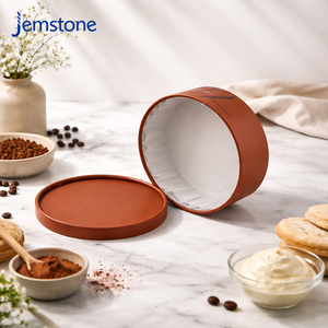 Tubo de Cartón Ecológico para Postres, Apto para Horno, Caja Cilíndrica para Pastel de Queso, Envase de Papel Kraft de Grado Alimenticio Personalizado - Product Image 6