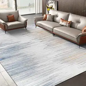Carpete do centro da casa do marrocos do poliéster lavável de luxo personalizado grande tapetes e tapetes modernos