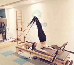 เครื่องพิลาทิสแบบรีฟอร์เมอร์ รุ่นยอดนิยม ปี 2020 คุณภาพสูง ทำจากไม้เมเปิลสีขาว สำหรับโยคะ - Product Image 4