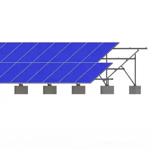 太阳福森太阳能市场太阳能电池板铝地面光伏安装系统支架