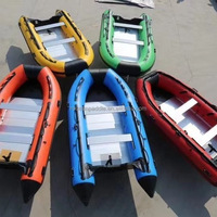 Bateau pneumatique de sauvetage en mer multi-personnes en PVC épais et durable, Hypalon, 11 pieds, 12 pieds, 13 pieds, à vendre