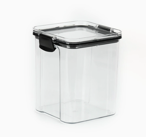 Choice Fun <b>Kitchen</b> Reusable Plastic Pet Airtight Food Grade <b>Storage</b> Box Container Organizer With Lid - Product Image 1