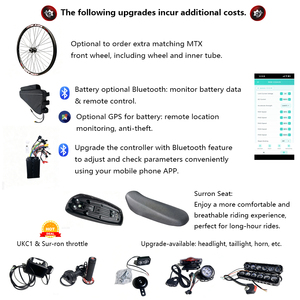 <span class=keywords><strong>Kit</strong></span> <span class=keywords><strong>de</strong></span> <span class=keywords><strong>Conversión</strong></span> <span class=keywords><strong>de</strong></span> <span class=keywords><strong>Bicicleta</strong></span> <span class=keywords><strong>Eléctrica</strong></span> Todo en Uno con Batería, Motor Universal para <span class=keywords><strong>Bicicleta</strong></span> <span class=keywords><strong>Eléctrica</strong></span> <span class=keywords><strong>de</strong></span> 2000W 3000W 5000W 8000W, 48V 52V 60V 72V - Product Image 3