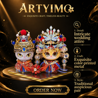 Kit de Modélisme 3D en Métal DIY Meow Wedding Pair – Jouet Éducatif STEM Personnalisable en Gros, Cadeau Décoratif, Vente Directe Usine, OEM, CE EN71