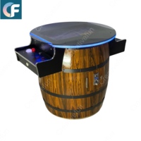 Multi-Games Barrel Machines d'arcade à pièces avec jeux vidéo-Machine de jeu professionnelle pour centres de divertissement