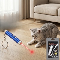 Accessoires pour chats, pointeur laser interactif mini en alliage d'aluminium, écologique, classique, jouet pour chat