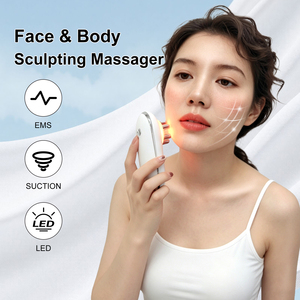 Aolemon AO819B 3 Colors Light Negative Pressure Handheld Body Contouring Device 3-Level LIPO Suction EMS Microcurrent <b>Massager</b> - Product Image 3