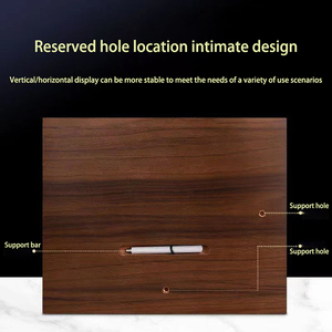 Fiberboard de madeira anti-noz medalha personalizado honra marca carpinteiro madeira titular impressão a cores UV pode ser design personalizado - Product Image 3