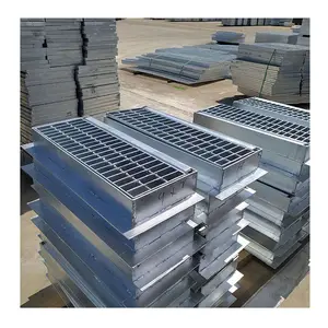 Multifunctional Floor Steel Grating Custom Stainless Steel Steel Grating