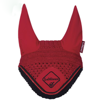 Voile anti-mouches pour chevaux en gros, bonnet d'oreille tricoté à la main, conception insonorisée pour un confort durable, protection équine