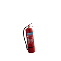 Conteneur d'extinction d'incendie à poudre sèche ABC robuste de 9 kg, cylindre en acier complet, équipement standard de sécurité incendie