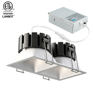 Plafonnier encastré architectural commercial ETL UL étanche IC Rate 5CCT, éclairage encastré à intensité variable (<span class=keywords><strong>Dim</strong></span> to Warm) - Product Image 2