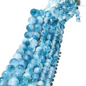 <span class=keywords><strong>Perles</strong></span> rondes 6mm/8mm en vrac de pierres naturelles multicolores pour la fabrication de colliers et de bracelets Vente en gros - Product Image 6