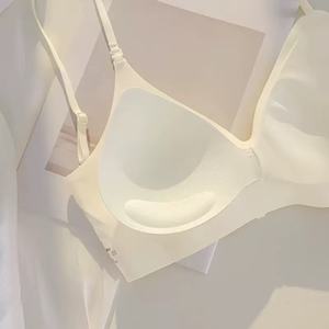 Ensemble soutien-gorge push-up à armatures et broderies taille haute pour femme, coupe ajustée, avec pantalon décontracté confortable et écologique pour le quotidien - Product Image 3