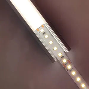 Alüminyum Led aydınlatma profili seramik alüminyum karo aksesuarları şeritler duvar dekoratif alüminyum kenar profili