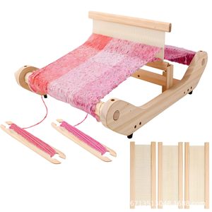 Solid Wood <b>Weaving</b> <b>Loom</b> Desktop Handmade Yarn Knitting Tool Multi Purpose Craft Machine - Product Image 5