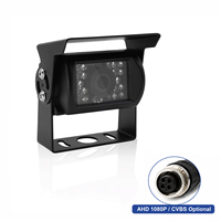 Sistema de Seguridad Universal para Vehículos Comerciales Directo de Fábrica, Cámara para Camiones de Servicio Pesado 1080P IP68 con Carcasa Metálica Impermeable Trasera