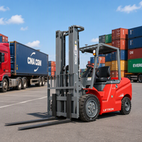 Forklift Gudang 3 Ton dengan Kamera Mundur Liftron CPD30 3000kg Forklift Listrik Lithium
