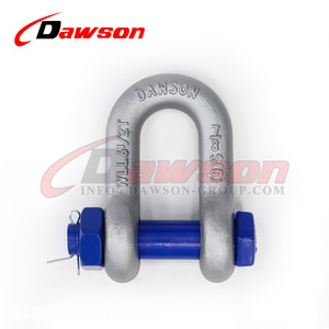 Schraubstift-Kettenschäkel <span class=keywords><strong>DAWSON</strong></span> US-Typ Geschmiedete Legierung S6 Marine-Hebeschäkel - Product Image 2