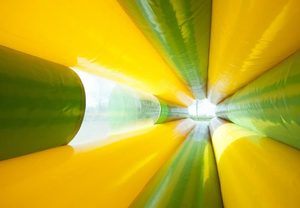 Alliance Interactive Plato PVC 6*4.5*3.3 m Worm Sports Challenge Game Gonflable Crawl Tunnel - Product Image 5