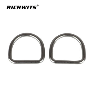 ห่วงรัดกระเป๋า RICHWITS แบบ D-Ring ทำจากสแตนเลส 304 พร้อมหัวเข็มขัดสำหรับสายรัด - Product Image 2