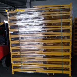 Estante de Almacenamiento de Acero Soldado Industrial para Almacén, Estante de Metal Plegable Apilable para Neumáticos - Product Image 4