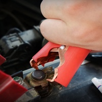 Pinces crocodiles intelligentes pour batterie de voiture, faisceau de câblage, alimentation d'urgence automobile pour démarrage rapide, pince de batterie d'urgence