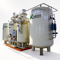 Générateur d'azote PSA contrôlé par PLC ChenRui haute pureté 99,999 % 60-300 Nm/H pour l'industrie électronique